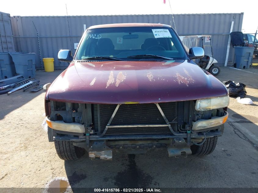 2000 Chevrolet Silverado 1500 Ls VIN: 1GCEC19V6YZ114125 Lot: 41615786
