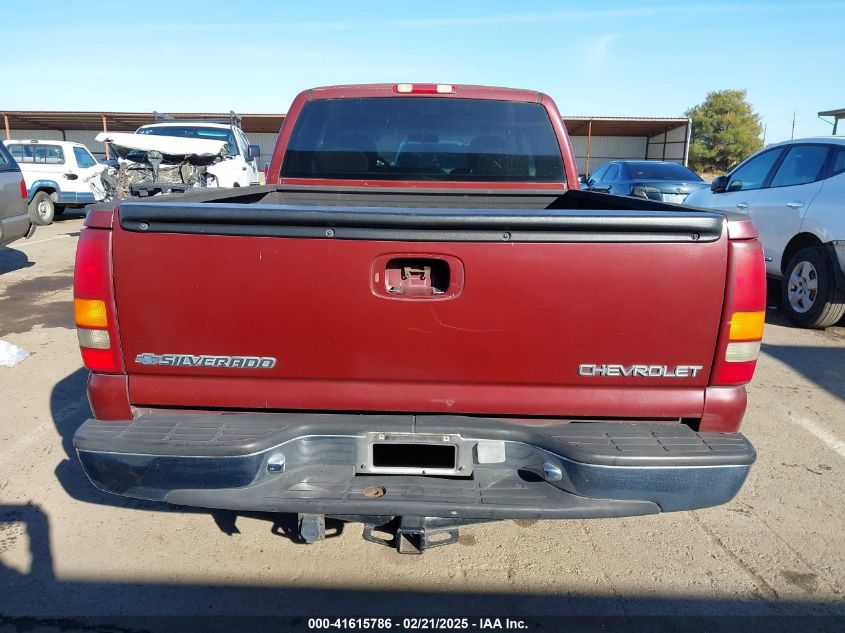 2000 Chevrolet Silverado 1500 Ls VIN: 1GCEC19V6YZ114125 Lot: 41615786