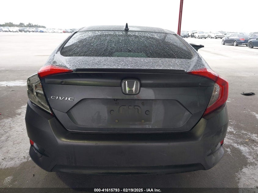 2016 HONDA CIVIC VIN: 19XFC1F3XGE200572