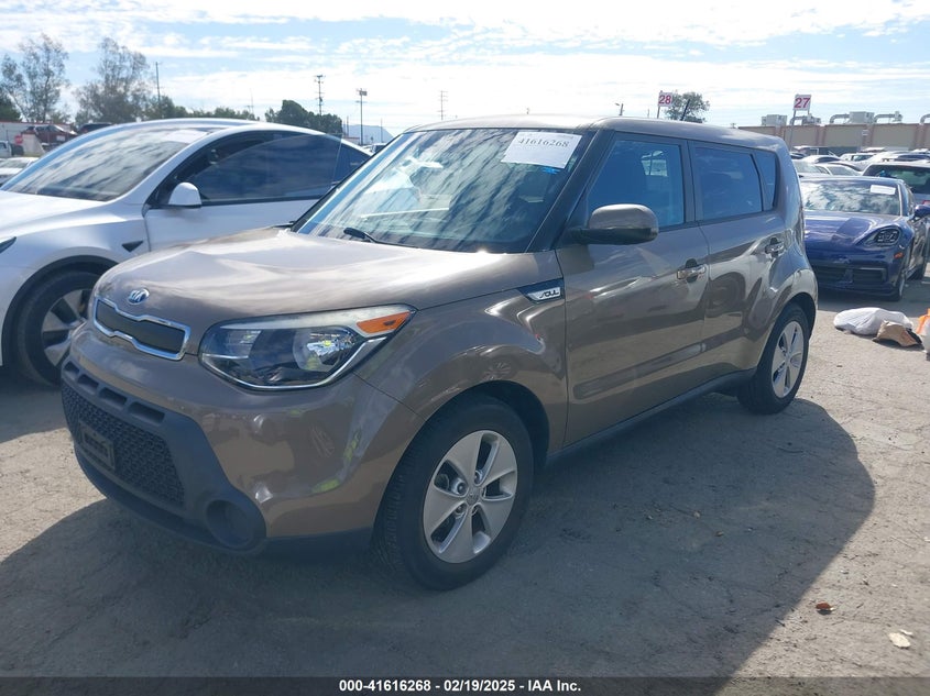 2016 KIA SOUL - KNDJN2A27G7309709