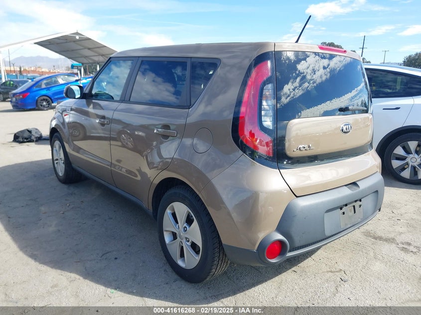 2016 KIA SOUL - KNDJN2A27G7309709