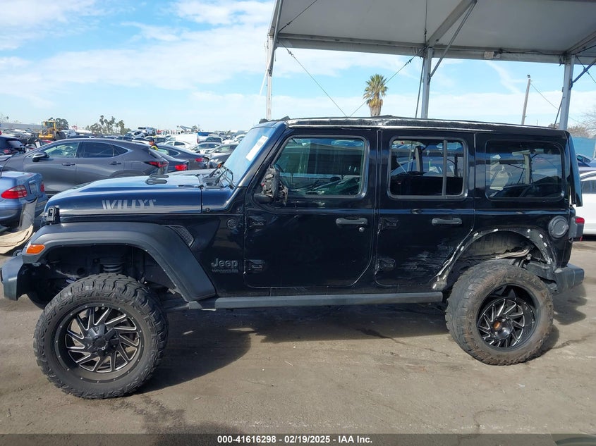 2021 JEEP WRANGLER UNLIMITED WILLYS 4X4 - 1C4HJXDN3MW681403