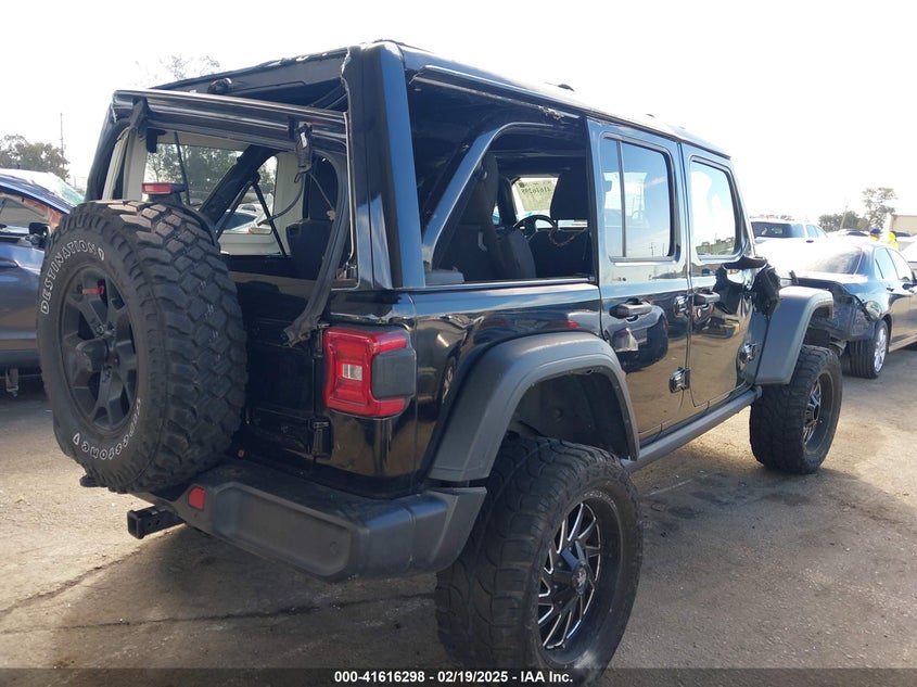 2021 JEEP WRANGLER UNLIMITED WILLYS 4X4 - 1C4HJXDN3MW681403
