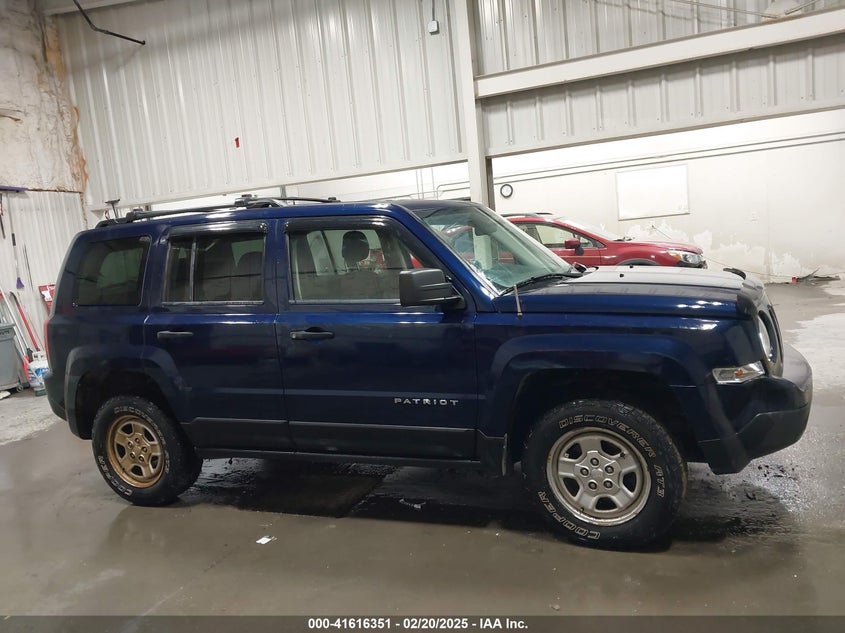 2013 JEEP PATRIOT SPORT - 1C4NJRBB9DD280795
