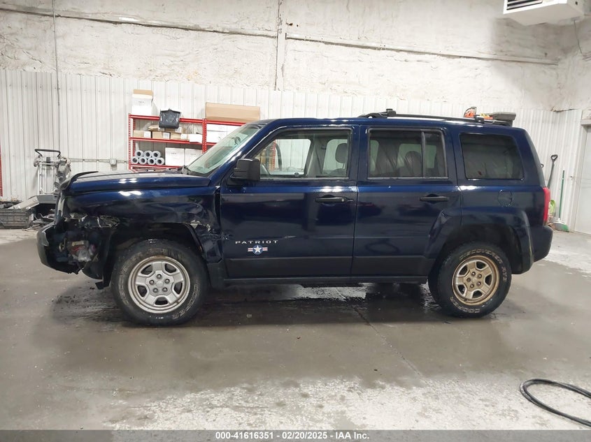 2013 JEEP PATRIOT SPORT - 1C4NJRBB9DD280795