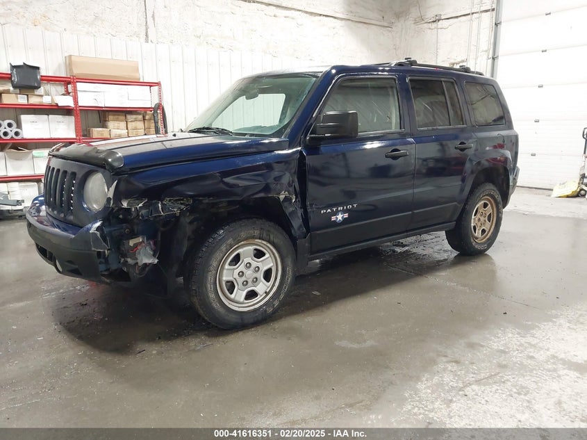 2013 JEEP PATRIOT SPORT - 1C4NJRBB9DD280795