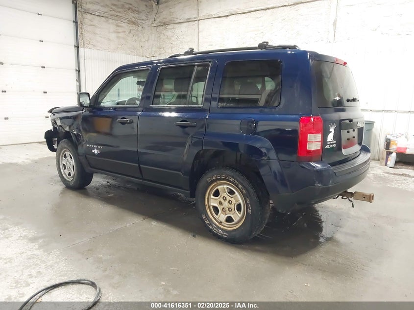 2013 JEEP PATRIOT SPORT - 1C4NJRBB9DD280795