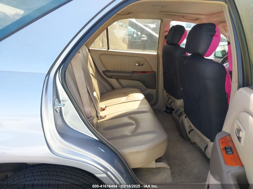 2002 Lexus Rx 300 VIN: JTJGF10U620121900 Lot: 41616404