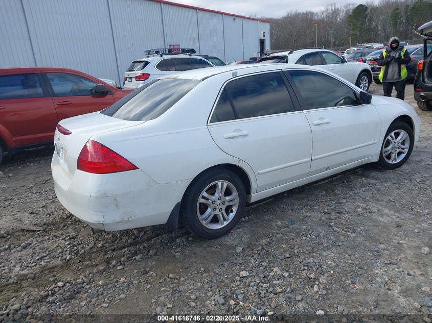 2007 HONDA ACCORD VIN: 1HGCM56357A120396