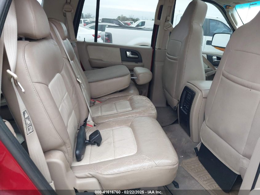 2003 Ford Expedition Eddie Bauer VIN: 1FMFU17L43LA92880 Lot: 41616760