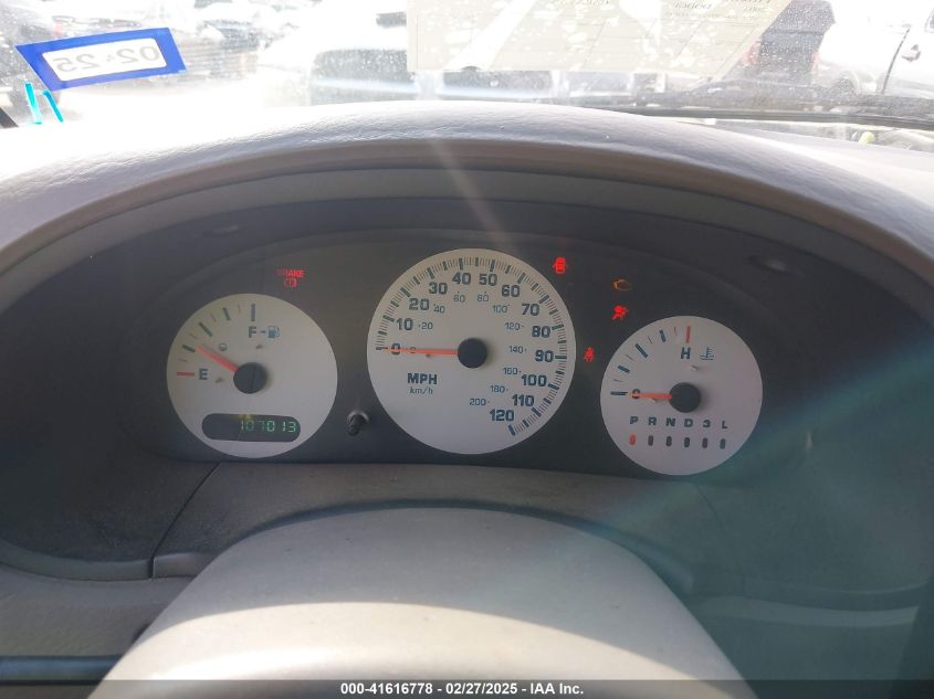 2003 Dodge Caravan Se VIN: 1D4GP25393B122635 Lot: 41616778