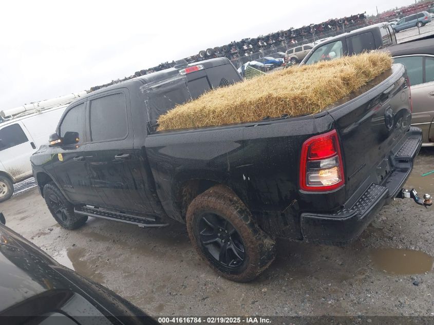 2022 Ram 1500 Big Horn 4X4 5'7 Box VIN: 1C6RRFFG0NN259335 Lot: 41616784
