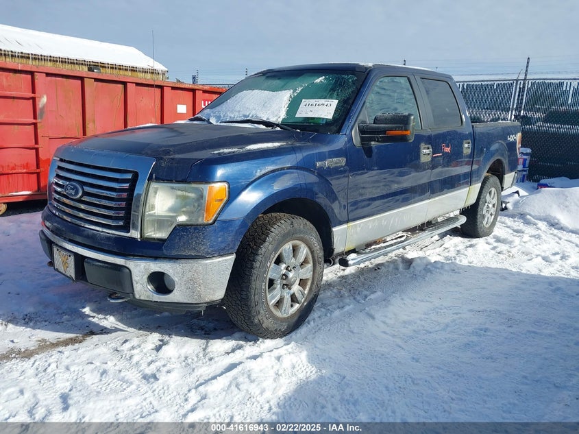 2012 FORD F-150 VIN: 1FTFW1EF9CFA55611