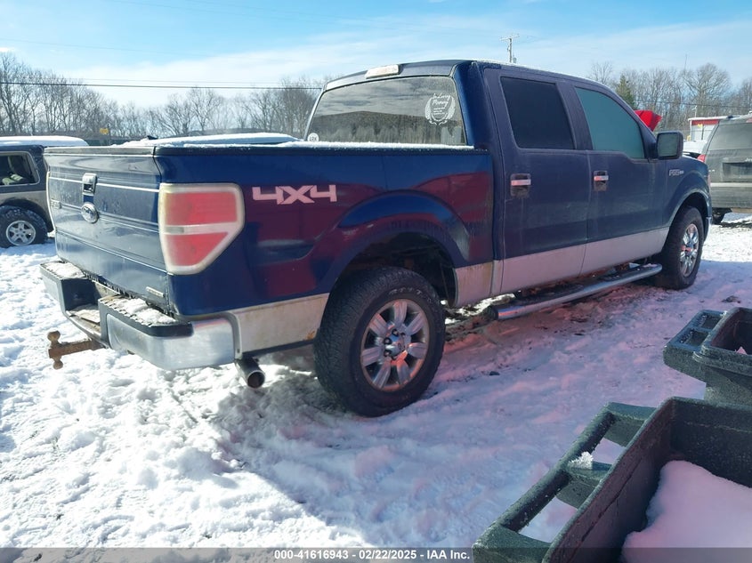 2012 FORD F-150 VIN: 1FTFW1EF9CFA55611