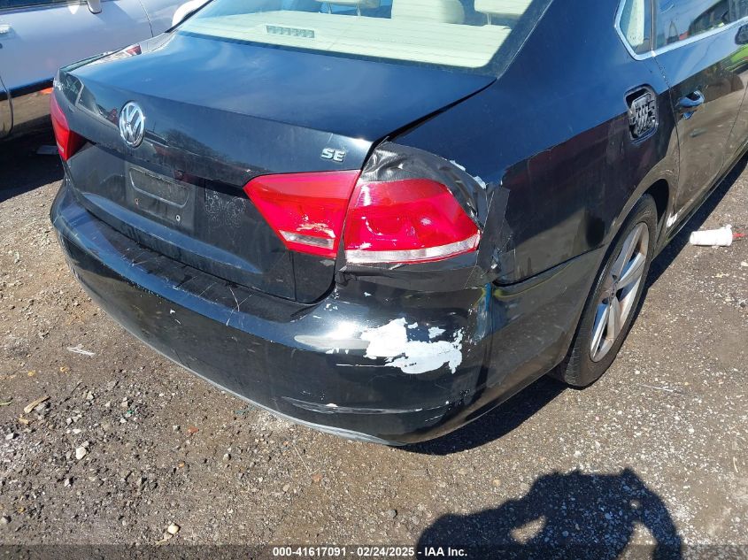 2012 Volkswagen Passat 2.5L Se VIN: 1VWBH7A31CC047086 Lot: 41617091