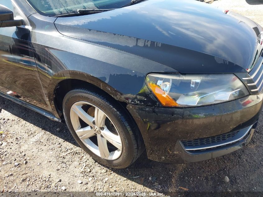 2012 Volkswagen Passat 2.5L Se VIN: 1VWBH7A31CC047086 Lot: 41617091