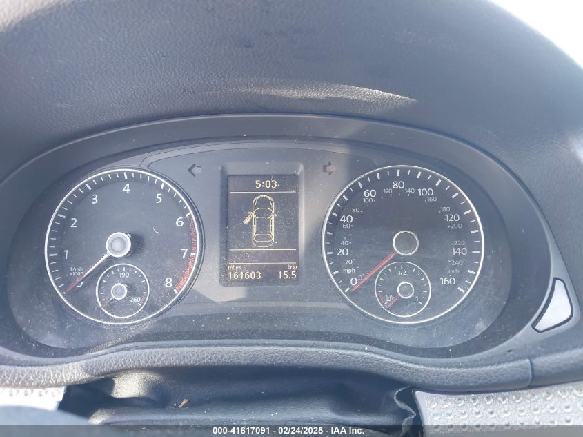 2012 Volkswagen Passat 2.5L Se VIN: 1VWBH7A31CC047086 Lot: 41617091