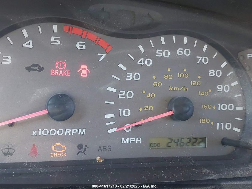 2002 Toyota Sequoia Sr5 V8 VIN: 5TDZT34A62S130108 Lot: 41617210