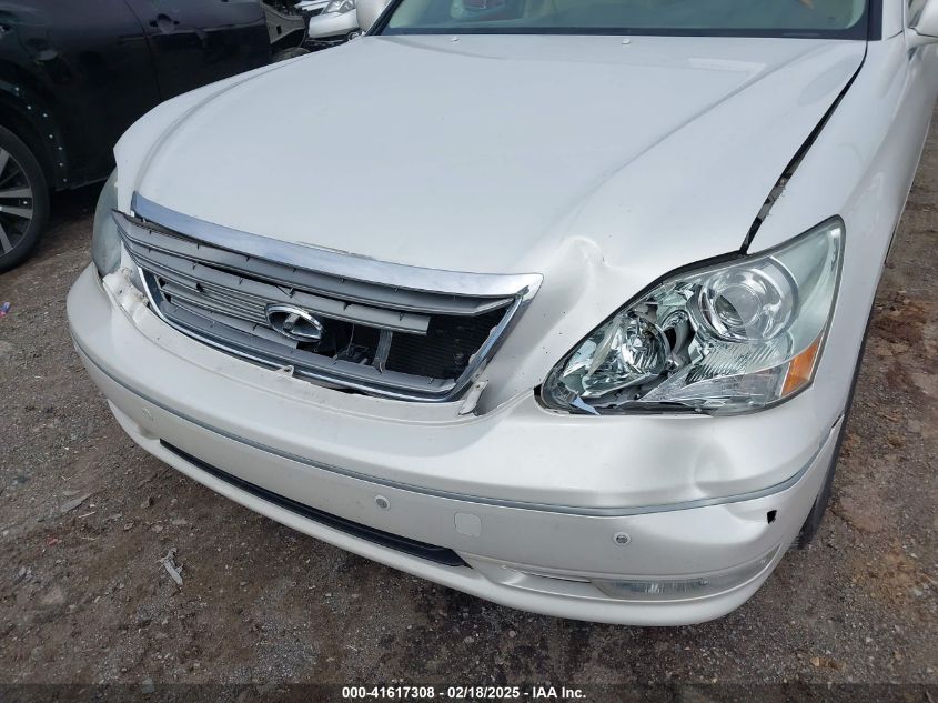 2004 Lexus Ls 430 VIN: JTHBN36F040151853 Lot: 41617308