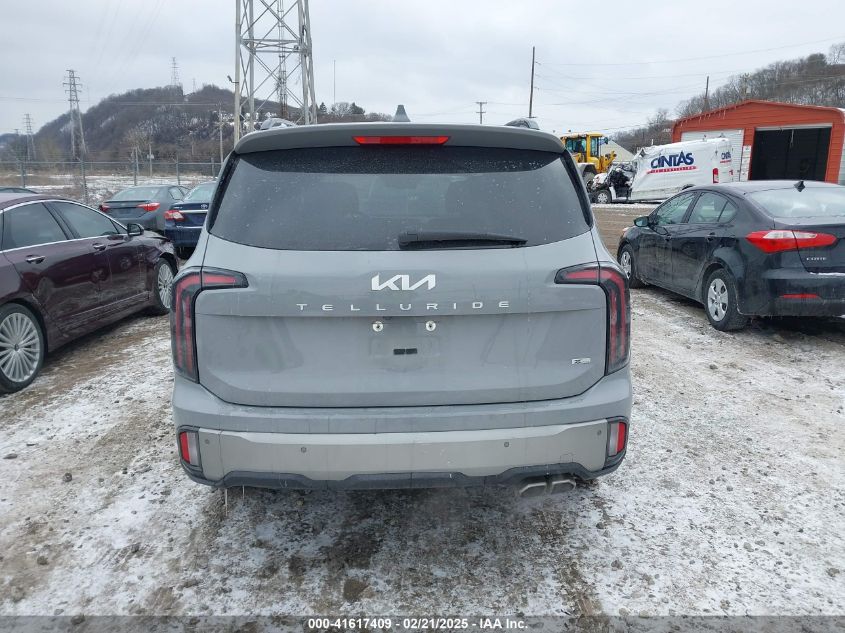 2023 Kia Telluride Ex X-Line VIN: 5XYP3DGC3PG343550 Lot: 41617409