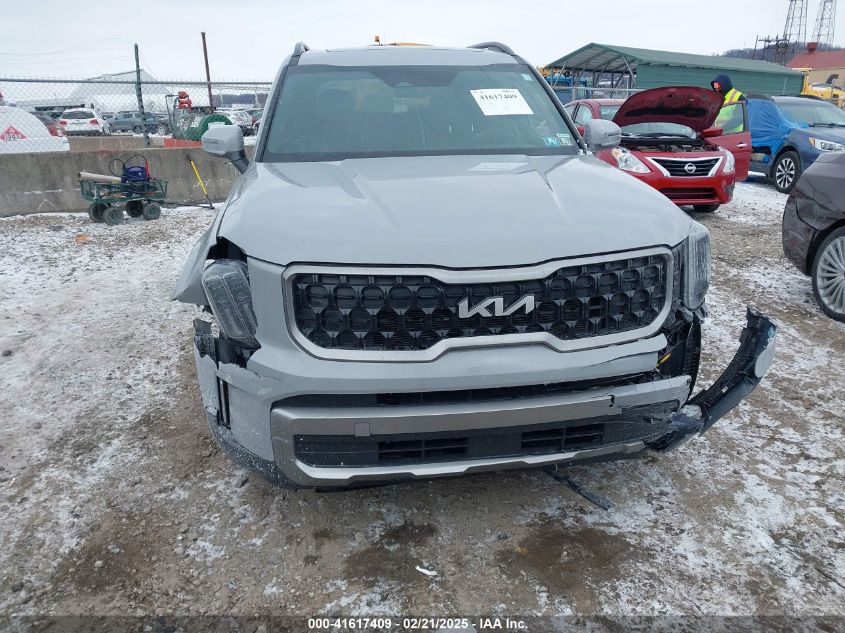 2023 Kia Telluride Ex X-Line VIN: 5XYP3DGC3PG343550 Lot: 41617409