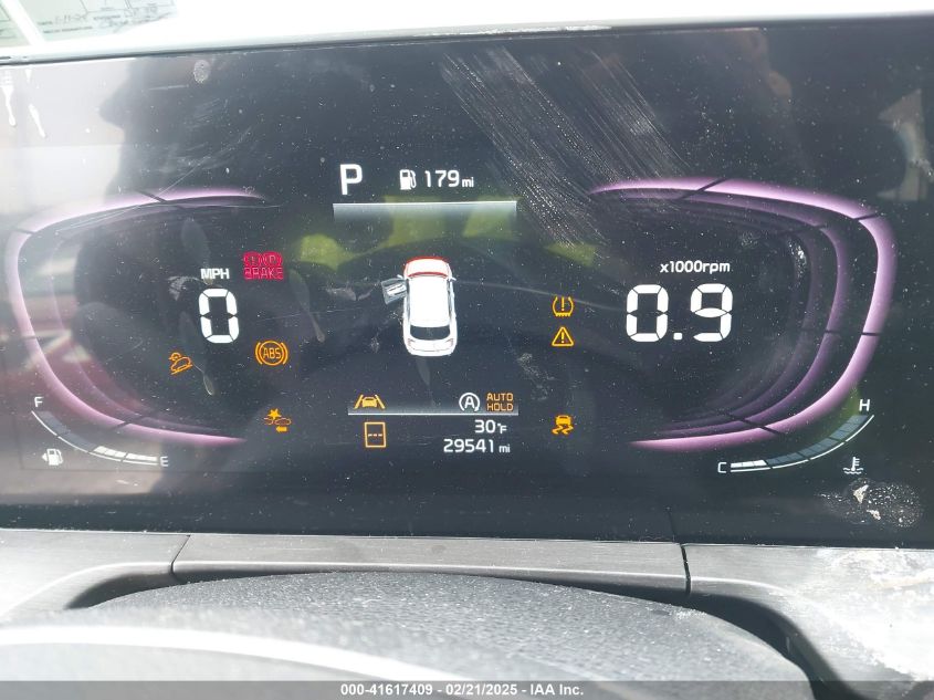 2023 Kia Telluride Ex X-Line VIN: 5XYP3DGC3PG343550 Lot: 41617409