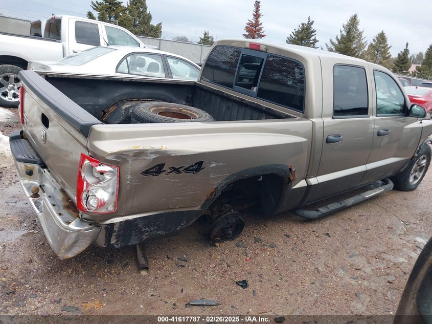 2006 DODGE DAKOTA VIN: 1D7HW48K36S633092