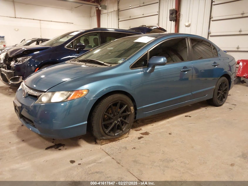 2007 HONDA CIVIC VIN: 1HGFA16587L120221
