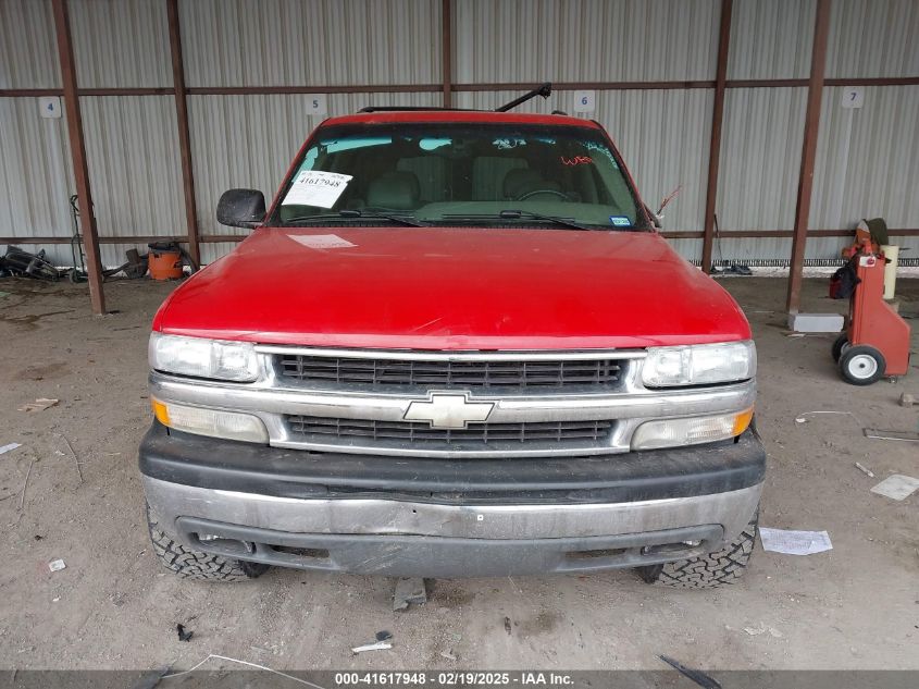 2002 Chevrolet Tahoe Ls VIN: 1GNEC13Z52R148406 Lot: 41617948