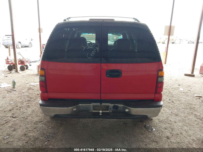 2002 Chevrolet Tahoe Ls VIN: 1GNEC13Z52R148406 Lot: 41617948