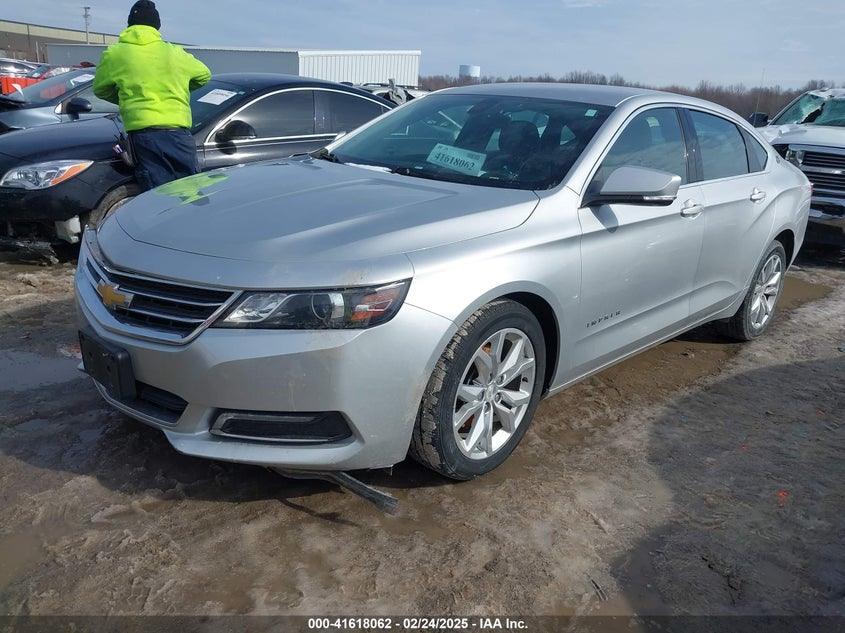 2018 CHEVROLET IMPALA VIN: 2G1105S33J9147857
