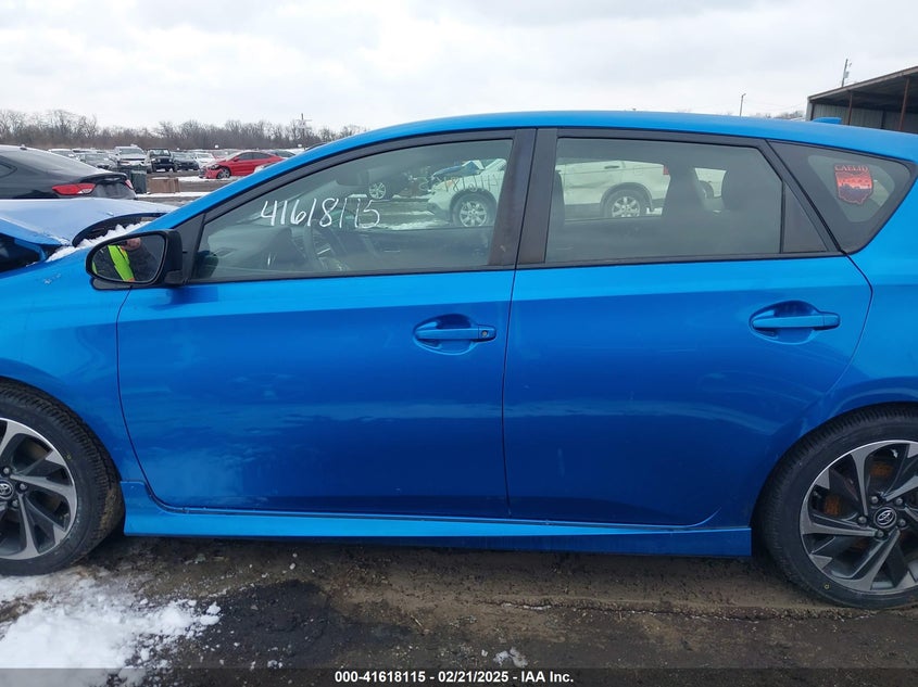 2017 TOYOTA COROLLA IM VIN: JTNKARJE6HJ538286
