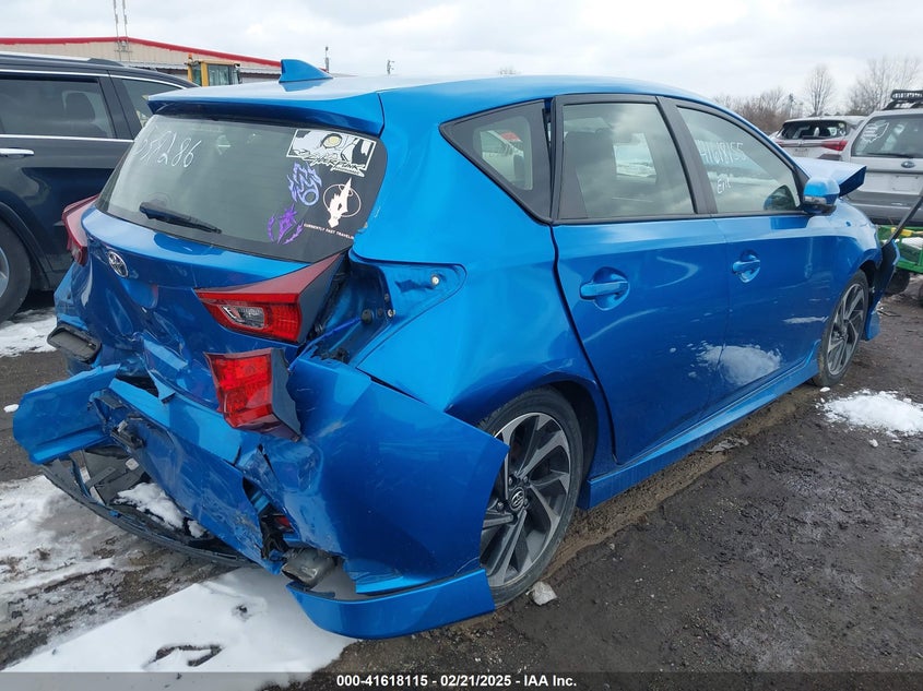 2017 TOYOTA COROLLA IM VIN: JTNKARJE6HJ538286