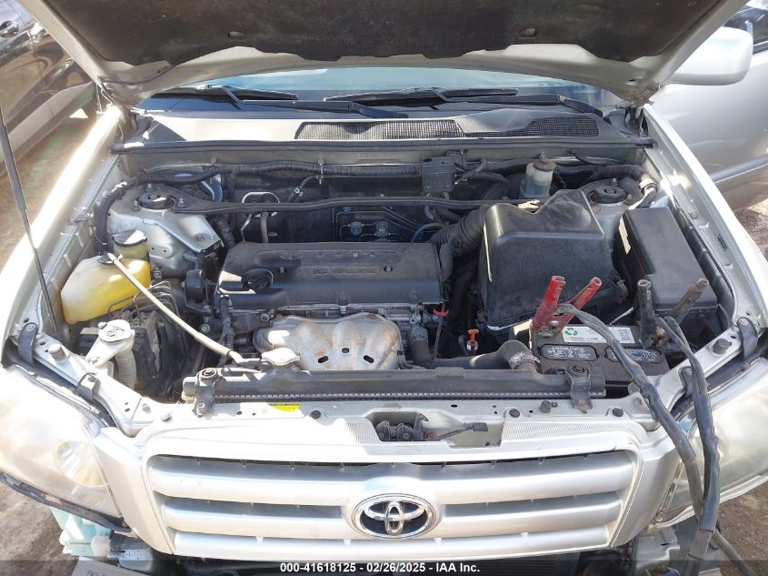 2006 Toyota Highlander VIN: JTEGD21A460133421 Lot: 41618125