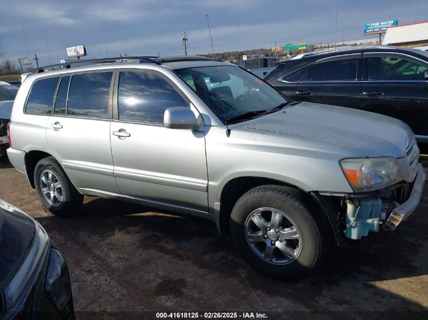 2006 Toyota Highlander VIN: JTEGD21A460133421 Lot: 41618125