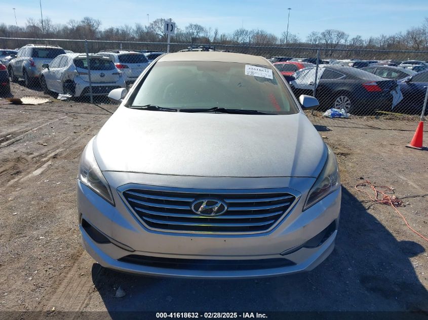 2017 Hyundai Sonata VIN: 5NPE24AF6HH441852 Lot: 41618632