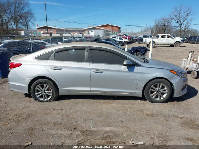 2017 Hyundai Sonata VIN: 5NPE24AF6HH441852 Lot: 41618632