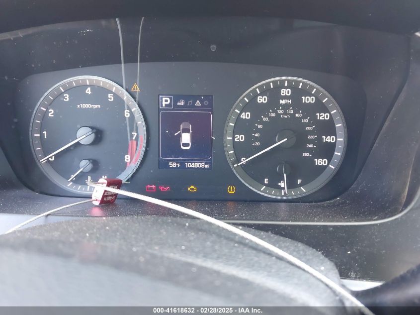 2017 Hyundai Sonata VIN: 5NPE24AF6HH441852 Lot: 41618632