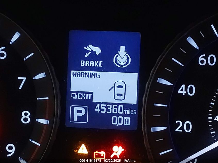 2018 Infiniti Q70 3.7X Luxe VIN: JN1BY1AR8JM220035 Lot: 41618678