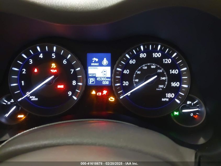 2018 Infiniti Q70 3.7X Luxe VIN: JN1BY1AR8JM220035 Lot: 41618678