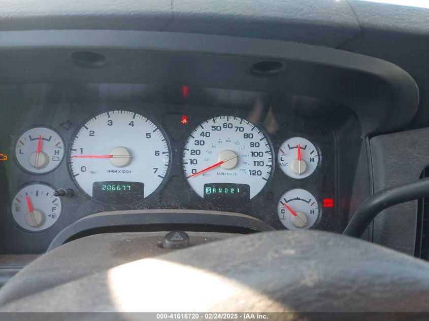 2005 Dodge Ram 1500 Slt/Laramie VIN: 1D7HA18N95S360262 Lot: 41618720