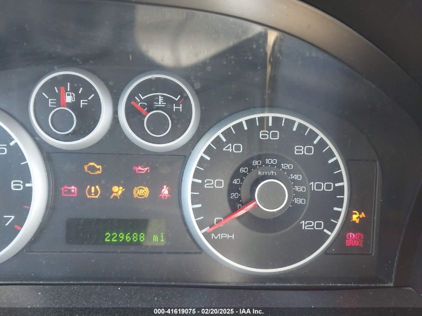 2009 Ford Fusion Se VIN: 3FAHP07Z99R186675 Lot: 41619075