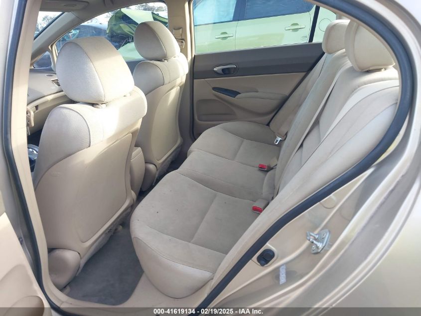 2008 Honda Civic Lx VIN: 1HGFA16518L009169 Lot: 41619134