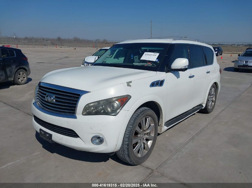 2012 Infiniti Qx56 VIN: JN8AZ2ND8C9715811 Lot: 41619315