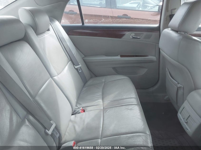 2011 TOYOTA AVALON VIN: 4T1BK3DB8BU380082