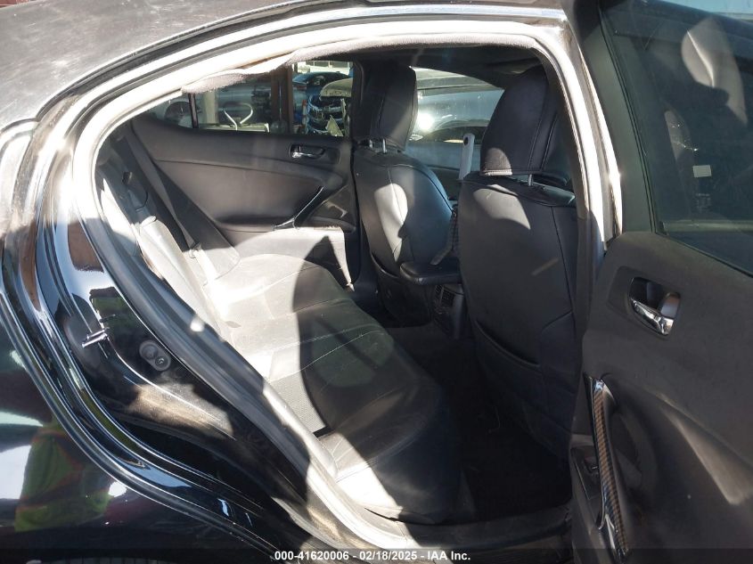 2008 Lexus Is 250 VIN: JTHBK262182075781 Lot: 41620006