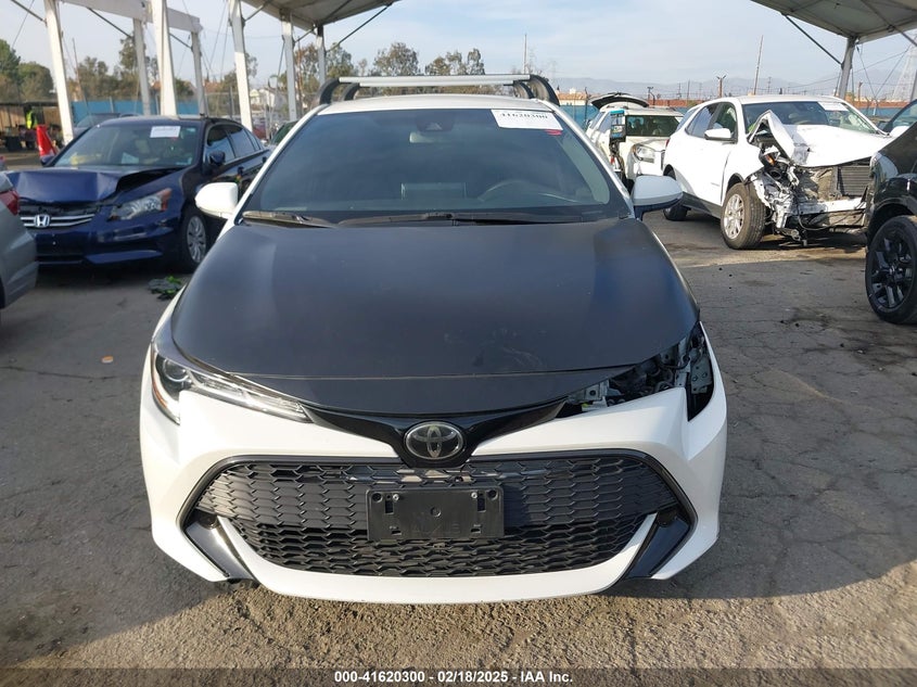 2019 TOYOTA COROLLA VIN: JTNK4RBE2K3052656