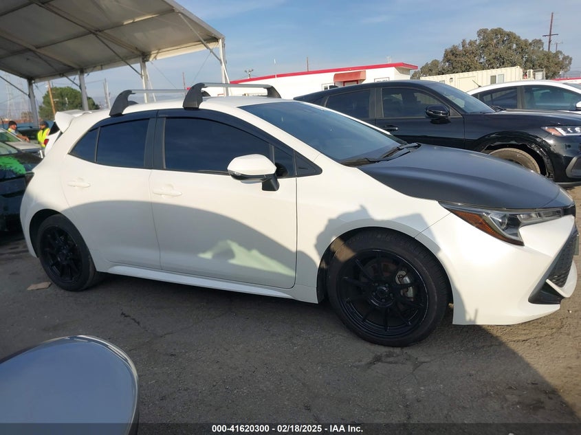 2019 TOYOTA COROLLA VIN: JTNK4RBE2K3052656