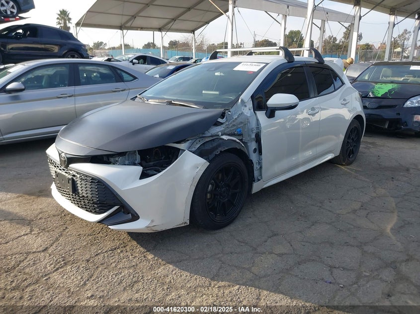 2019 TOYOTA COROLLA VIN: JTNK4RBE2K3052656