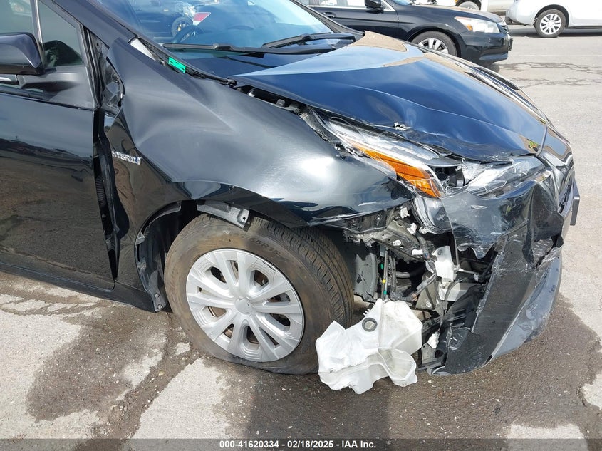 VIN JTDKAMFU2N3157283 2022 TOYOTA PRIUS LE